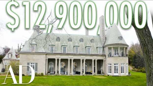 Video Inside A $12.9M Waterfront Mansion That Inspired "The Great Gatsby" | On The Market en français