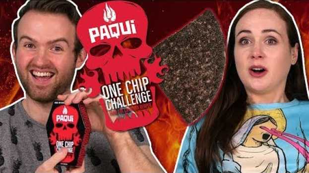 Video Irish People Try The Paqui One Chip Challenge in Deutsch