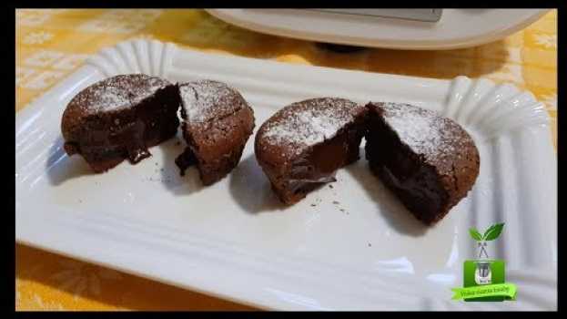 Video Tortini al cioccolato con cuore morbido per bimby TM6 TM5 TM31 em Portuguese
