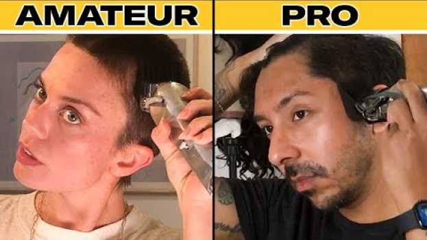 Video Pro Barber Teaches Amateurs How to Shave Their Heads | GQ en Español