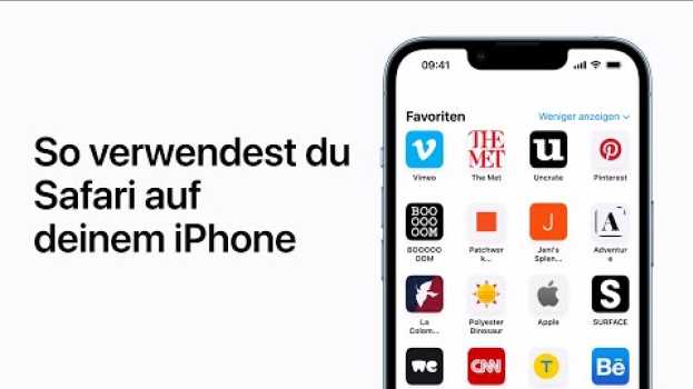 Video So verwendest du Safari auf deinem iPhone | Apple Support in Deutsch