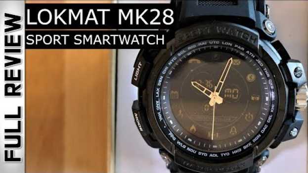 Video LOKMAT MK28 Best BUDGET Sport Smartwatch So Far! en Español