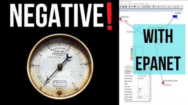Video Negative pressures in EPANET and how to fix them na Polish