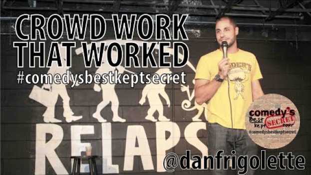 Video Crowd Work That Worked | Stand Up Comedy | Dan Frigolette en Español