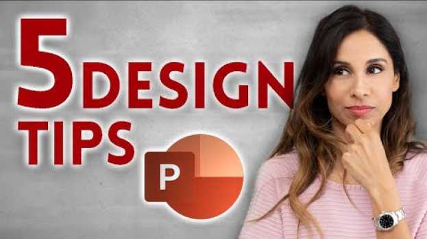 Video 5 QUICK Ways to Improve Your PowerPoint Design in English