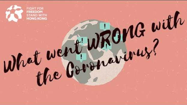 Video What Went WRONG with the Battle against Coronavirus? em Portuguese