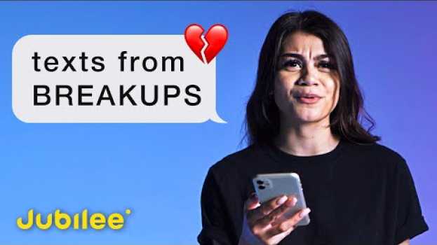 Video People Read Their Last Breakup Texts em Portuguese