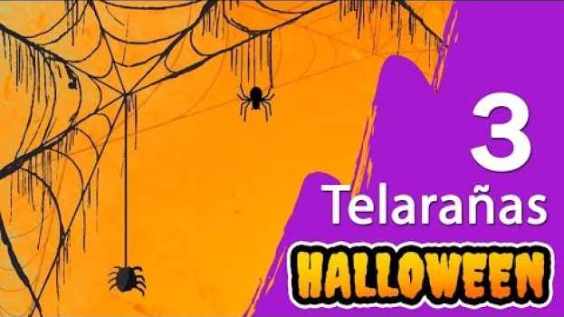 Видео 🕸 Cómo hacer telarañas para Halloween fáciles (3 Ideas) на русском