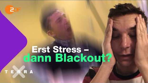 Video Was bei Stress in unserem Körper passiert – Eric im Stresstest | Terra X plus em Portuguese