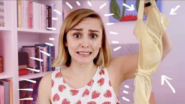 Video Not Wearing a Bra for a Week with Big Boobs! | Hannah Witton en Español