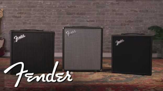 Video 3 Bass Amps. 3 Price Points. Which One is Right For You? | Fender em Portuguese