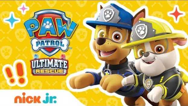 Video Ultimate Rescue Moments Ft. Marshall, Chase, Skye, & More! | PAW Patrol | Nick Jr. en Español