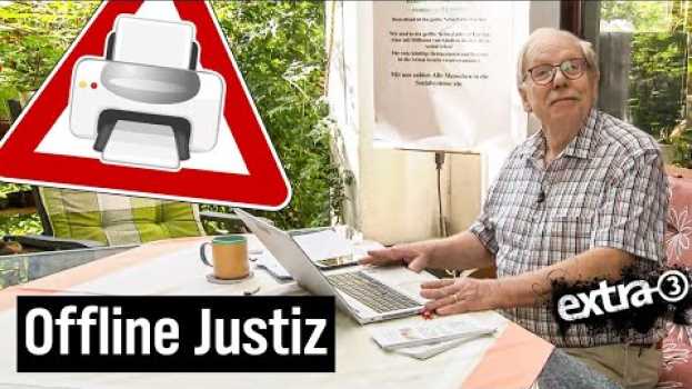 Video Realer Irrsinn: Fax vom Verfassungsgericht | extra 3 | NDR in Deutsch