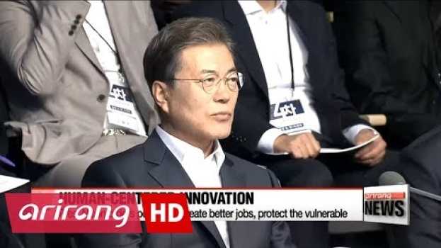 Video Pres. Moon pledges to implement 'regulatory sandbox' for new innovative industries na Polish