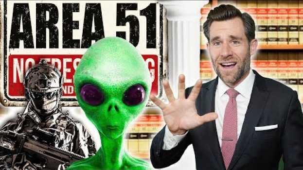 Видео Area 51 Raid: What would happen, legally speaking? - Real Law Review на русском