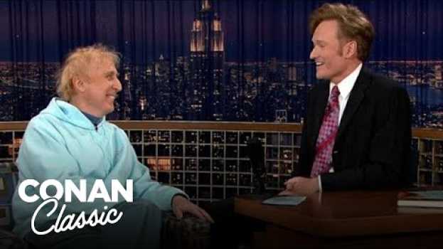 Видео Gene Wilder On His First & Only Argument With Mel Brooks | Late Night with Conan O’Brien на русском