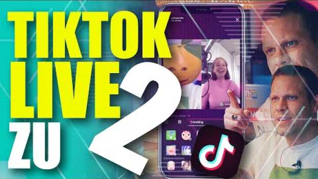 Video 🐲💥TikTok Live – TikTok zu zweit Live gehen | #FragDenDan em Portuguese