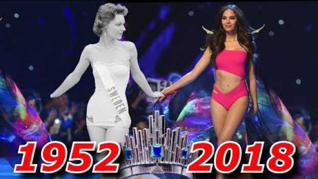 Video Конкурс красоты Мисс Вселенная все победительницы 1952-2018 in English