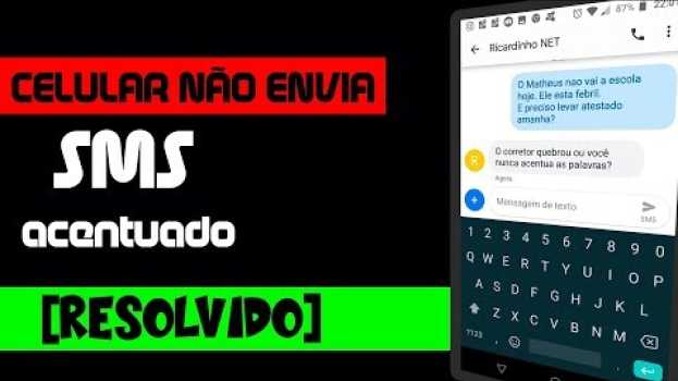 Video [RESOLVIDO] SMS SEM ACENTUAÇÃO en Español