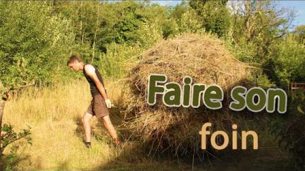 Video Fauchage du foin, réalisation d'une meule em Portuguese