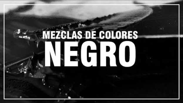 Video COMO HACER EL COLOR NEGRO💣[ Mezclas de Colores Paso a Paso]🎨 en français
