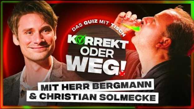 Video KORREKT oder WEG! (mit Herr Bergmann & Christian Solmecke) en français