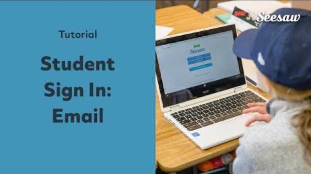 Video Student Sign In with Email/Google in Seesaw en français
