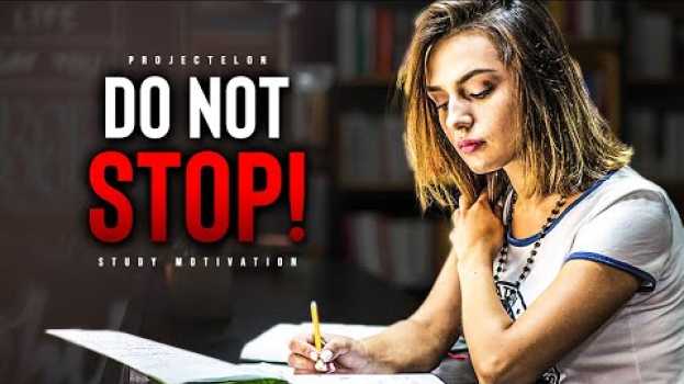 Video Successful Students DO NOT STOP! - Powerful Study Motivation in Deutsch