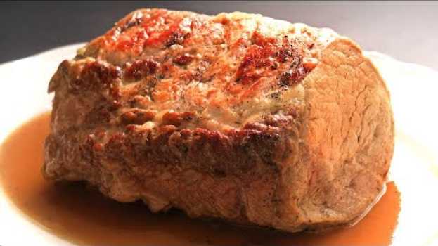Video Lomo de cerdo en Salsa sin Horno | Receta muy Fácil y Deliciosa su italiano