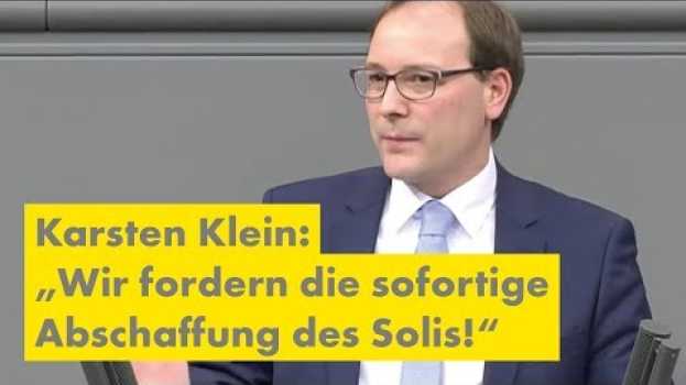 Видео Karsten Klein: "Wir fordern die sofortige Abschaffung des Solis!" на русском