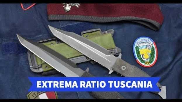 Video Extrema Ratio Tuscania: i pugnali dismessi dal 1º Reggimento carabinieri paracadutisti "Tuscania" em Portuguese