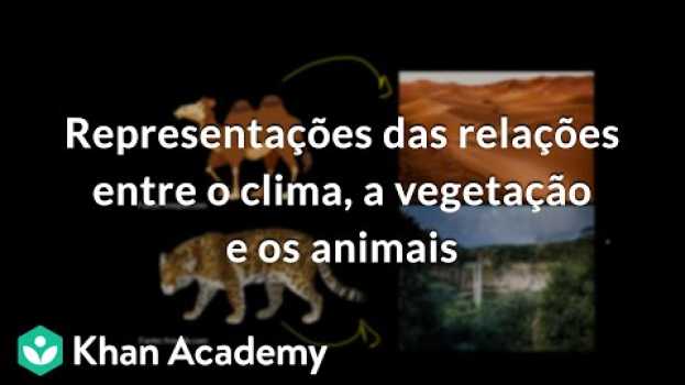 Video Representações das relações entre o clima, a vegetação e os animais en français
