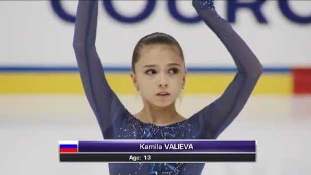 Video Непобедимая юниорка Талант Камилы Валиевой виден всем! Она прекрасная фигуристка и настоящий герой en Español