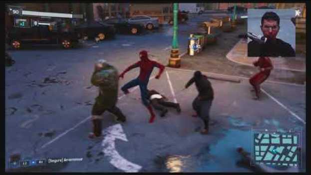 Video Spider man ps4. Jogo ou filme?Ganhe pontos impedindo crimes salvando pessoas. en Español