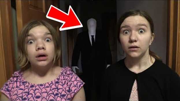 Видео SLENDER MAN IN OUR HOUSE. (SCARY) на русском