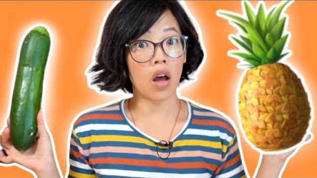 Video How to Turn ZUCCHINI Into PINEAPPLE in Deutsch