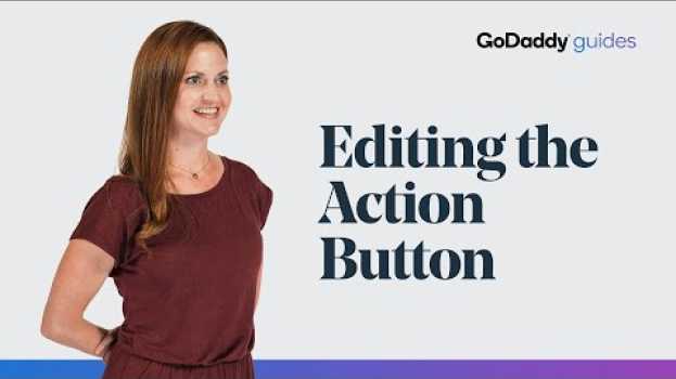 Video How to Edit a CTA Button on Your GoDaddy Website en Español
