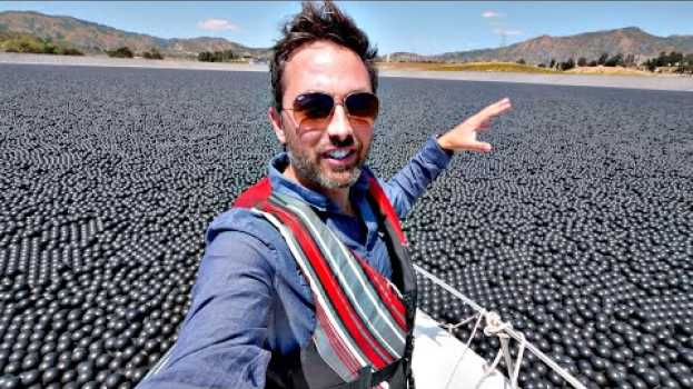 Video Why Are 96,000,000 Black Balls on This Reservoir? in English