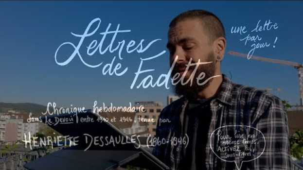 Video Lettre de Fadette 35 - Sur l'eau - Les brouillards de l'âme et l'angoisse... in Deutsch