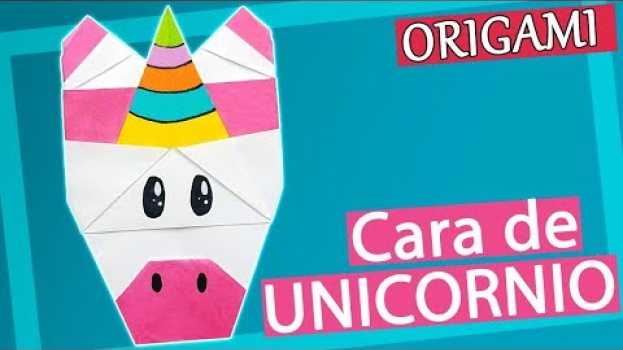 Video 🦄 Cómo hacer un Unicornio de papel muy fácil - Origami fácil y Marca Páginas na Polish