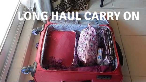 Видео What's in my It luggage?  Carry on на русском