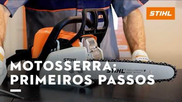Video Como montar, abastecer e operar sua motosserra en Español