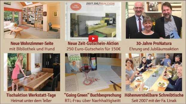 Video Nl163: Neue Wohnzimmer, 30 Jahre ProNatura Aktion, Tische für Werkstatt-Tage, Die-Zeit-Gutschein in Deutsch