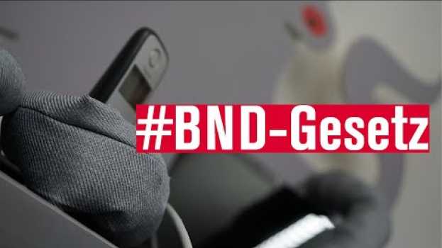 Video No Trust, No News. Khadija Ismayilova klagt mit uns gegen das BND-Gesetz! en Español