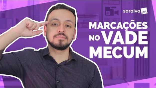 Video MARCAÇÕES NO VADE MECUM: saiba o que pode e o que não pode! en Español