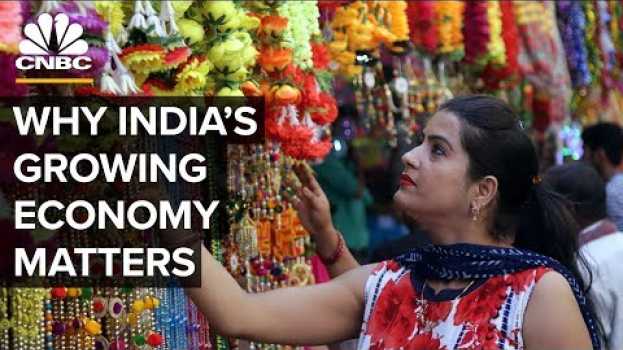 Video How India's Economy Is Growing At A Faster Pace Than China en français