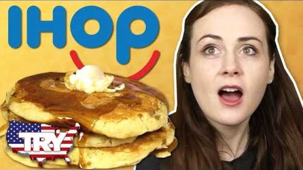 Video Irish People Try IHOP For The First Time... in AMERICA! em Portuguese