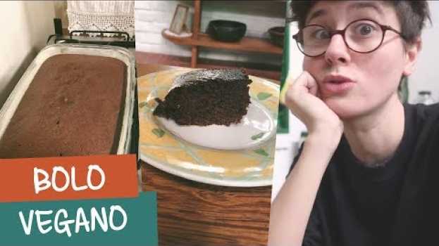 Video RECEITA DO MEU BOLO DE CHOCOLATE VEGANO | Louie Ponto en Español