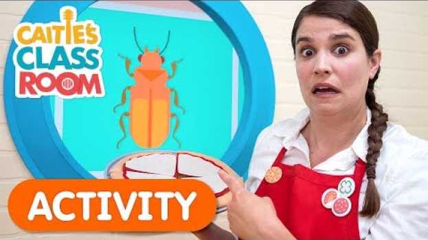 Video What Goes On A Pizza? | Caitie's Classroom | Activities For Kids en français