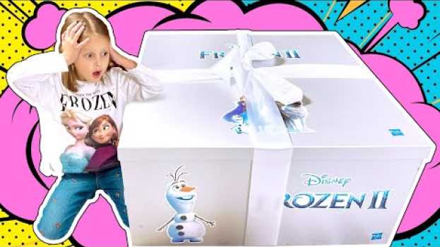 Video Необычный Огромный Подарок для Амельки! Ледяной Домик Frozen! Как его разморозить? in Deutsch